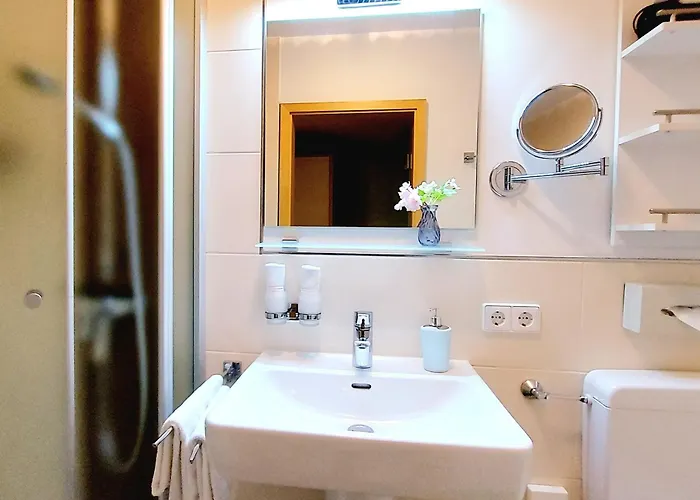 Quarto em Acomodações Particulares Gaestehaus Roehm Ilbesheim bei Landau in der Pfalz